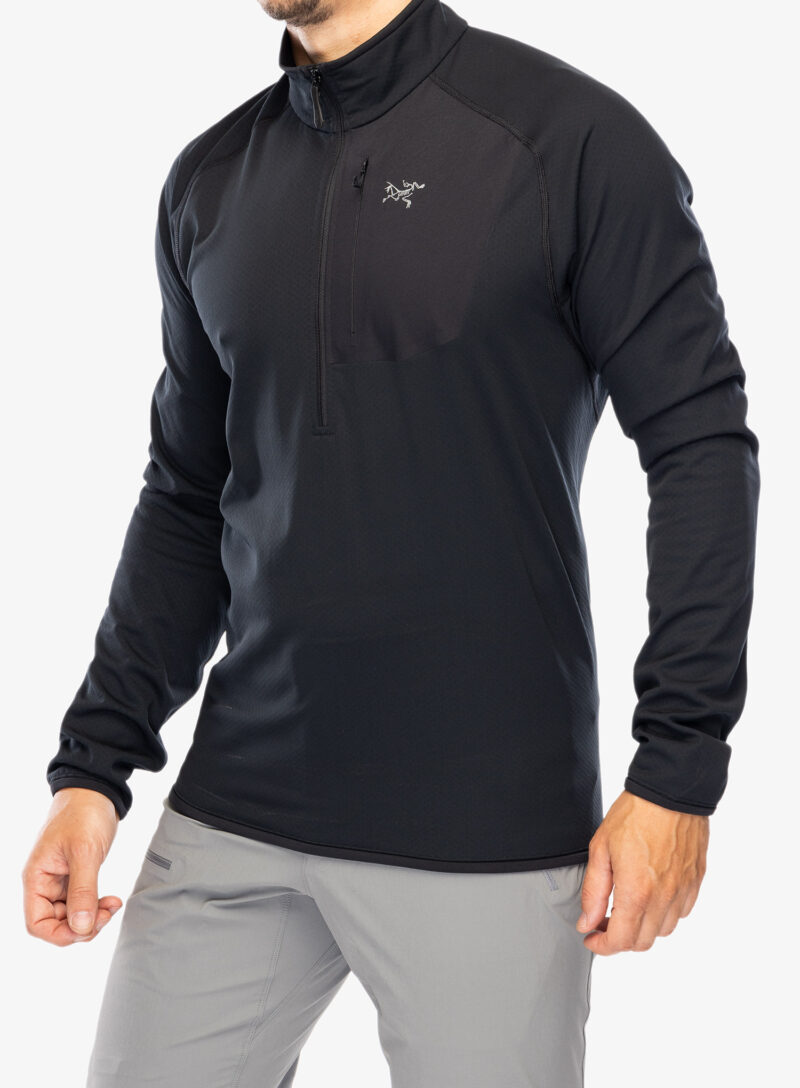 Hanorac Arcteryx Delta 1/2 Zip Neck - black