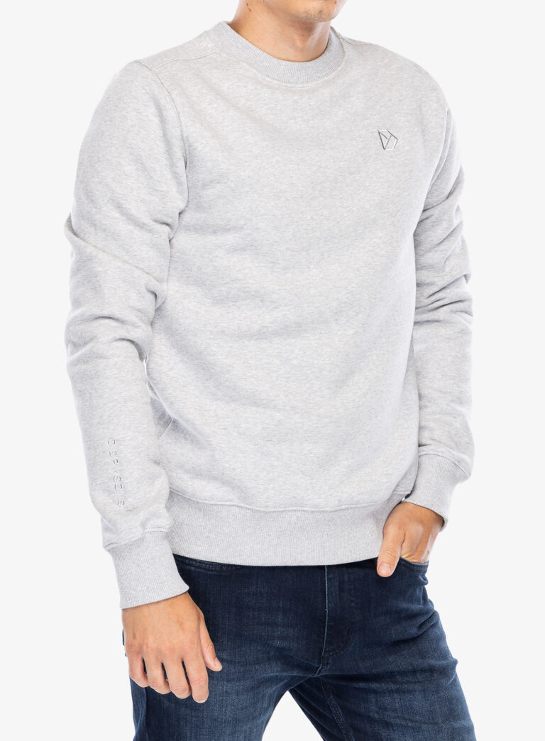 Hanorac Didriksons Fyn Sweater - aluminum melange