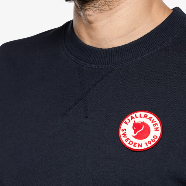 Original Hanorac Fjallraven 1960 Logo Badge Sweater M - dark navy