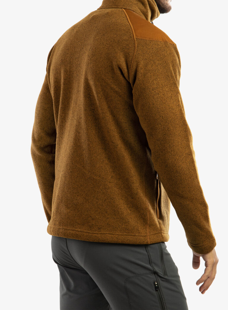 Hanorac Fjallraven Buck Fleece - chestnut preţ