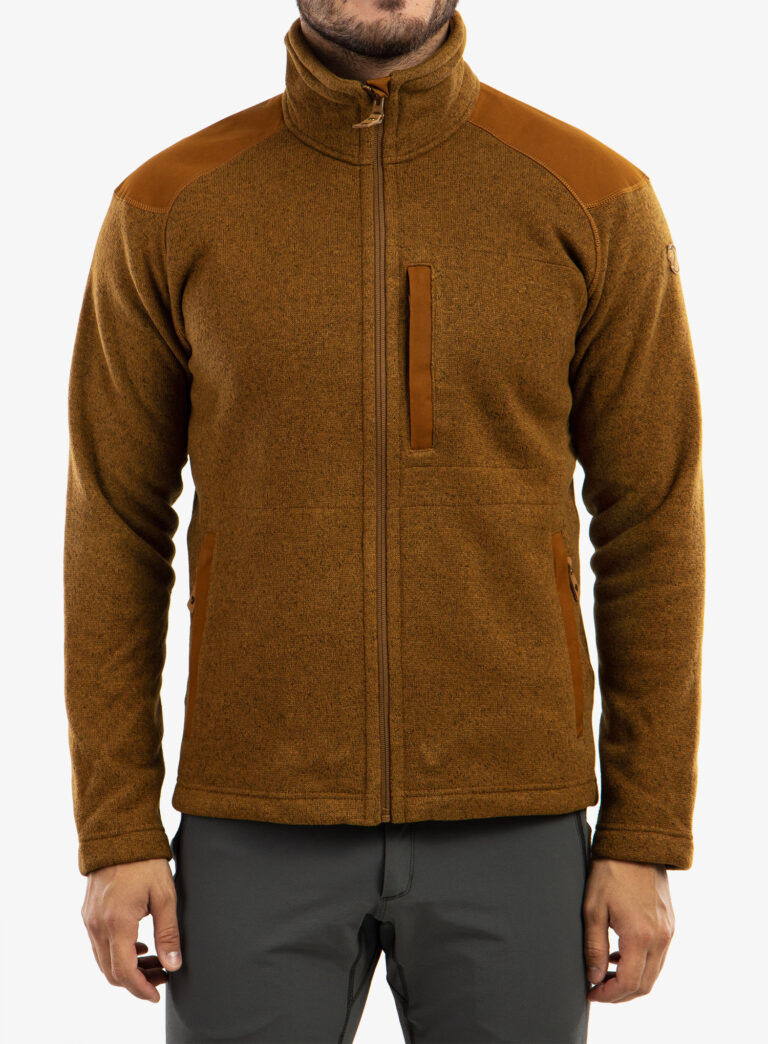 Cumpăra Hanorac Fjallraven Buck Fleece - chestnut