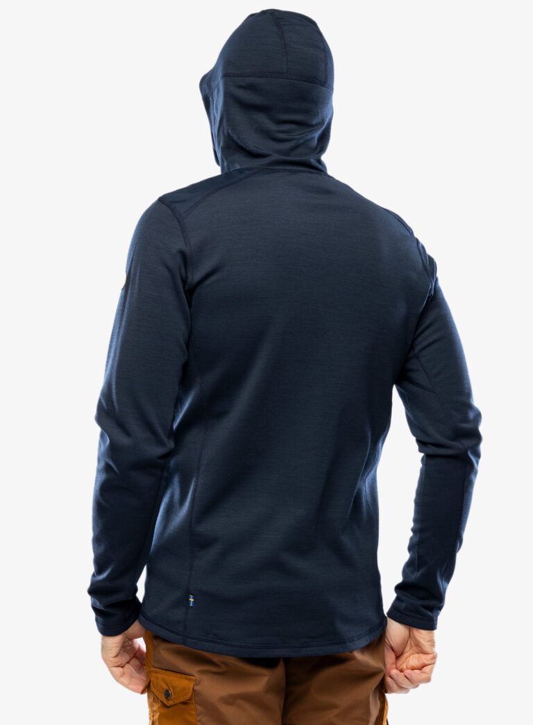 Hanorac Fjallraven Keb Fleece Hoodie - dark navy - imagine 6