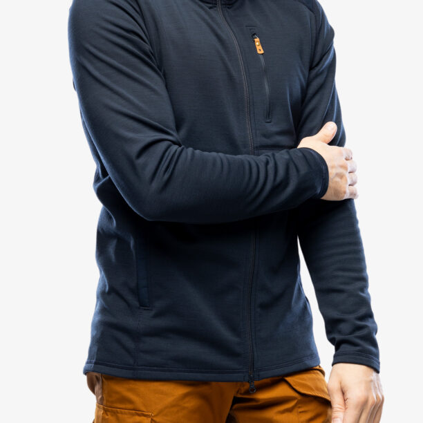 Hanorac Fjallraven Keb Fleece Hoodie - dark navy