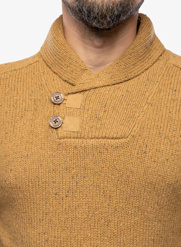 Hanorac Fjallraven Lada Sweater - buckwheat brown - imagine 6