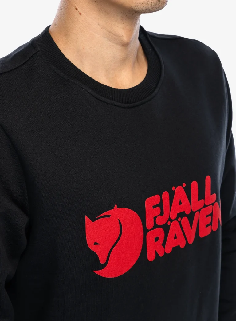 Preţ Hanorac Fjallraven Logo Sweater - black