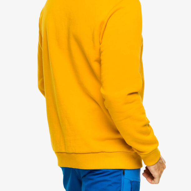 Preţ Hanorac Fjallraven Logo Sweater - mustard yellow