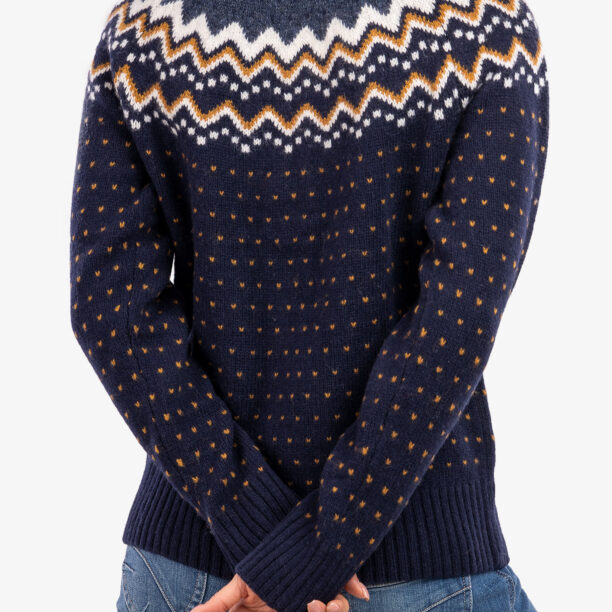 Preţ Hanorac Fjallraven Ovik Knit Cardigan - dark navy