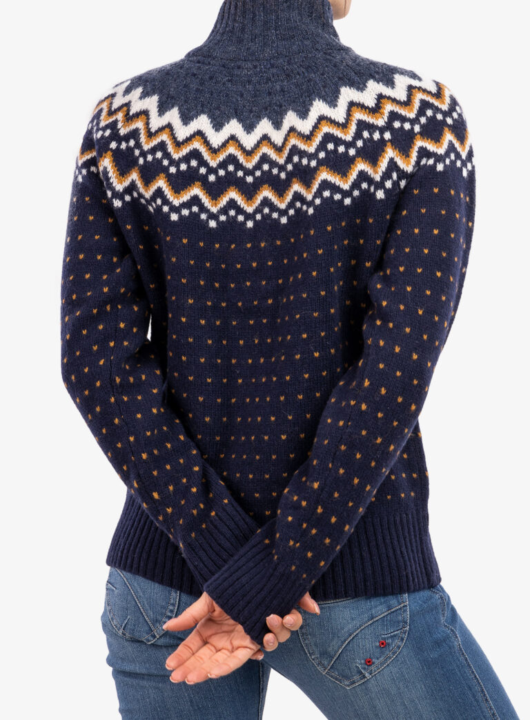 Preţ Hanorac Fjallraven Ovik Knit Cardigan - dark navy