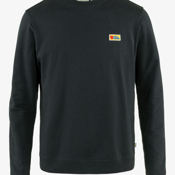 Hanorac Fjallraven Vardag Sweater - black preţ