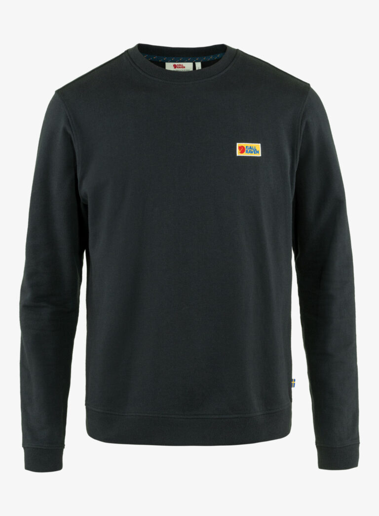 Hanorac Fjallraven Vardag Sweater - black preţ