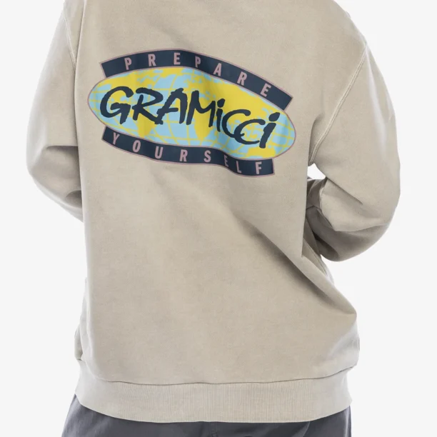 Hanorac Gramicci Prepare Yourself Sweatshirt - pigment oat preţ