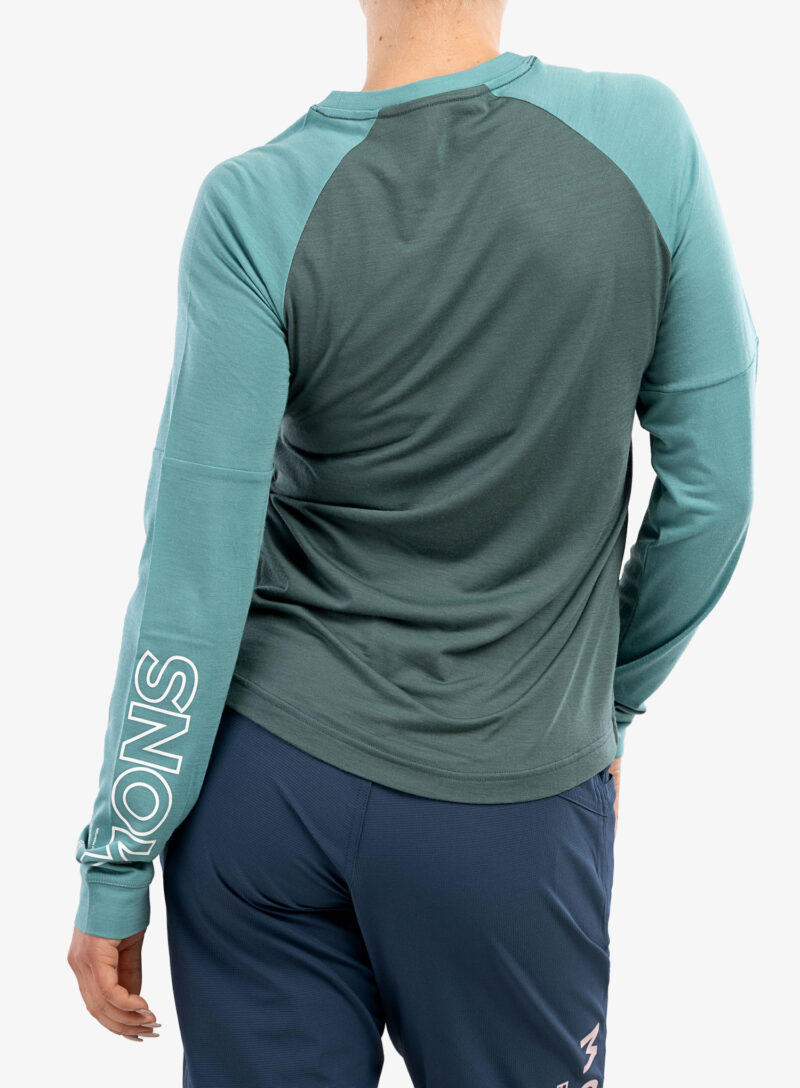 Hanorac Mons Royale Tarn Merino Shift Wind Jersey - sage/burnt sage preţ