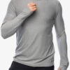 Hanorac Royal Robbins Amp Lite Crew L/S - lt pewter htr