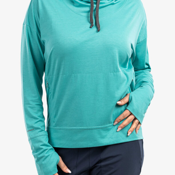 Hanorac Royal Robbins Bug Barrier Round Trip Drirelease Hoody - turquoise