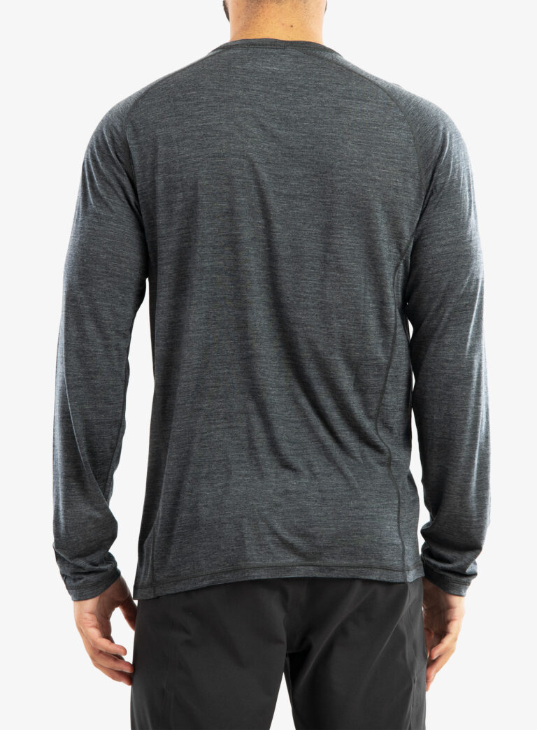 Preţ Hanorac Smartwool Merino Sport Ultralite L/S - charcoal