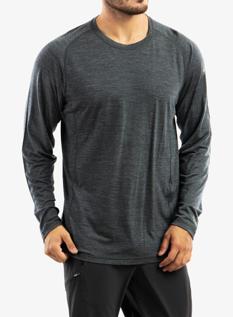 Hanorac Smartwool Merino Sport Ultralite L/S - charcoal