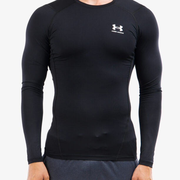 Cumpăra Hanorac Under Armour HG Armour Comp LS - black/white