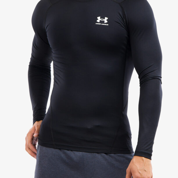 Original Hanorac Under Armour HG Armour Comp LS - black/white