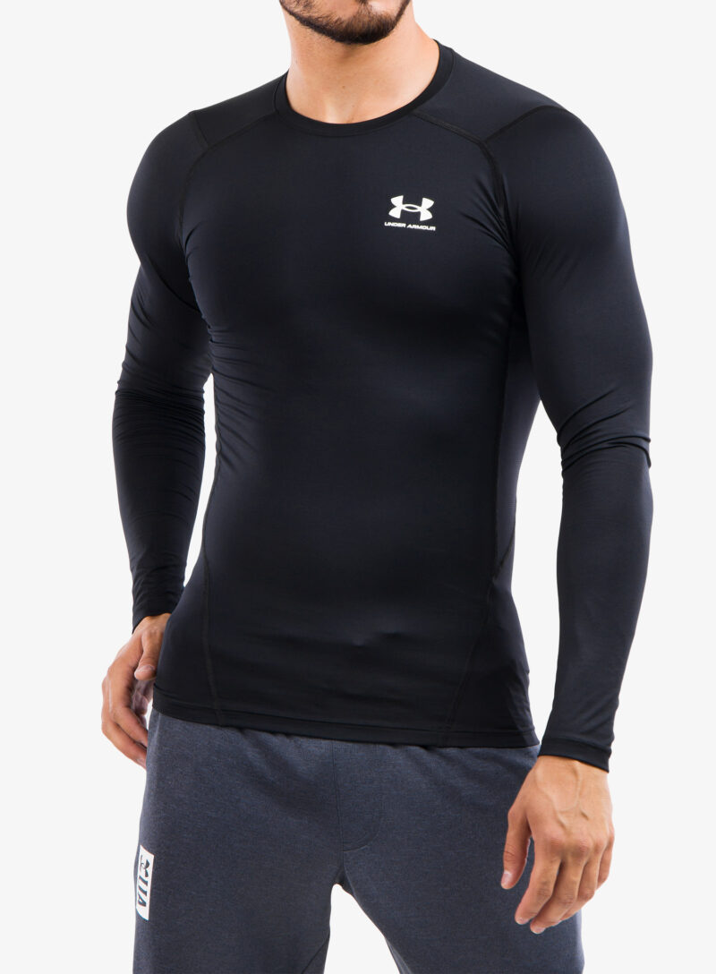 Original Hanorac Under Armour HG Armour Comp LS - black/white