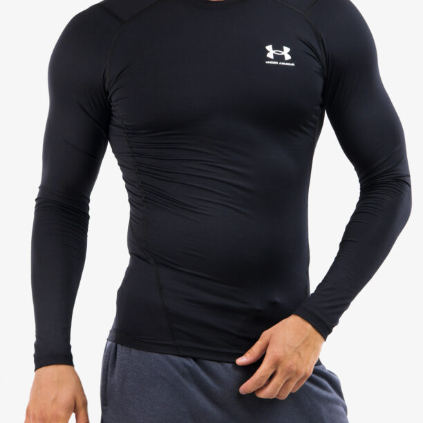 Hanorac Under Armour HG Armour Comp LS - black/white