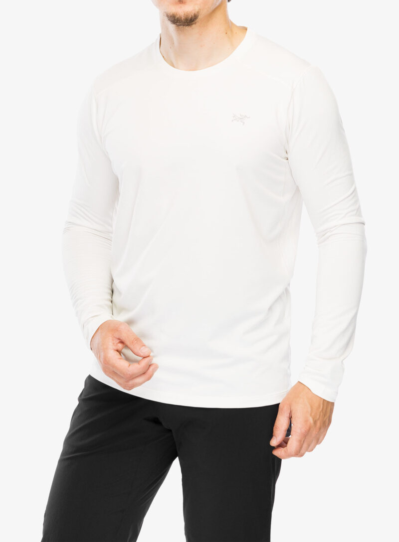 Cumpăra Hanorac alergare Arcteryx Cormac Crew Neck Shirt LS - arctic silk heather