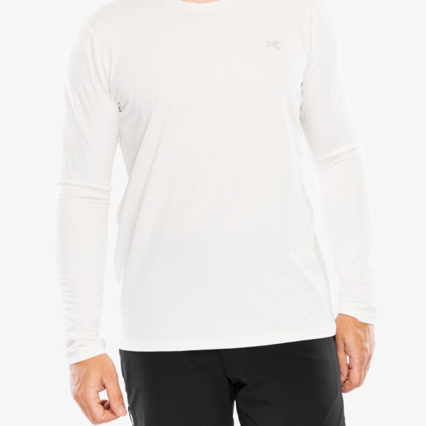 Hanorac alergare Arcteryx Cormac Crew Neck Shirt LS - arctic silk heather