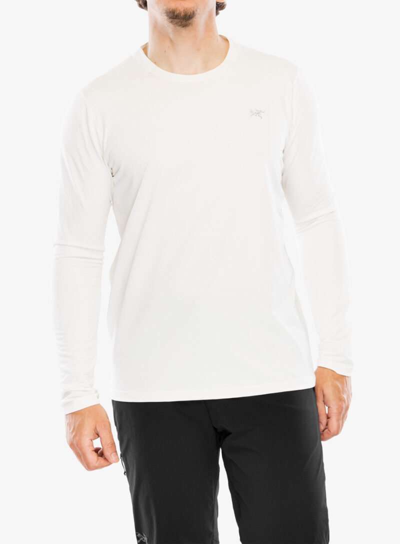 Hanorac alergare Arcteryx Cormac Crew Neck Shirt LS - arctic silk heather