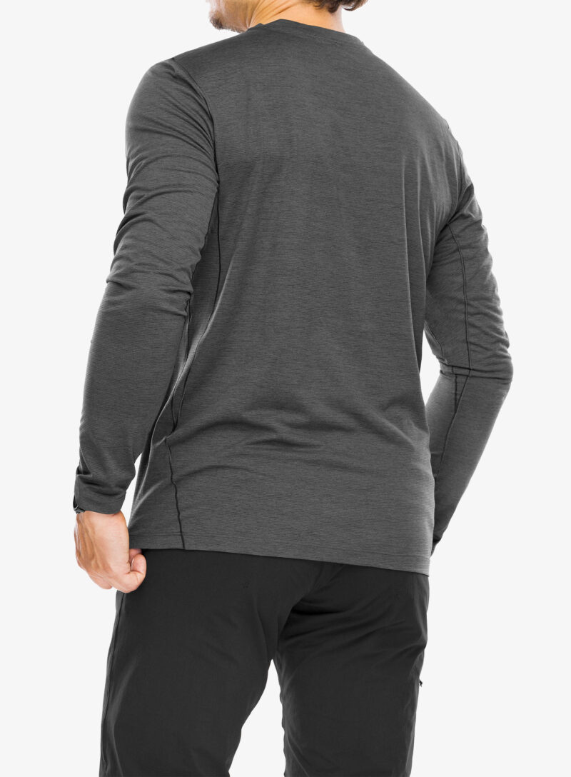 Preţ Hanorac alergare Arcteryx Cormac Crew Neck Shirt LS - blk heather