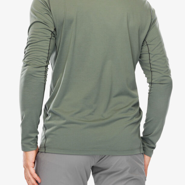 Hanorac alergare Arcteryx Cormac Crew Neck Shirt LS - forage heather II preţ