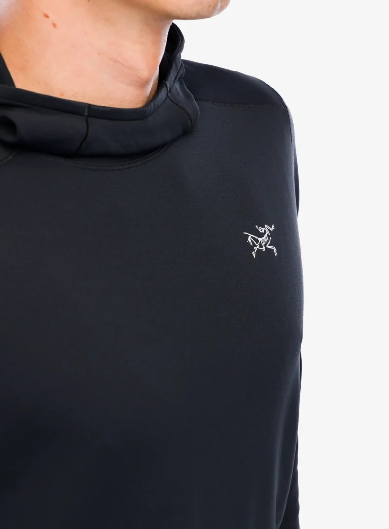 Original Hanorac alergare Arcteryx Cormac Heavyweight Hoody - black