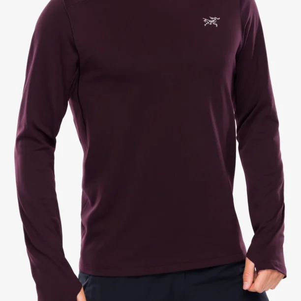 Hanorac alergare Arcteryx Cormac Heavyweight LS - phantasm