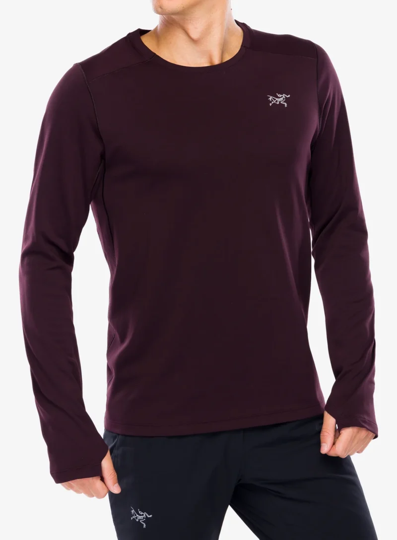 Hanorac alergare Arcteryx Cormac Heavyweight LS - phantasm