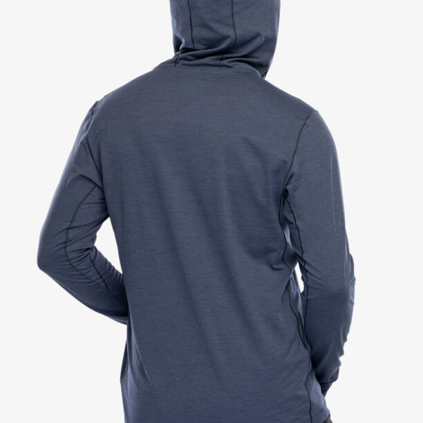 Hanorac alergare Arcteryx Cormac Hoody - black sapphire heather preţ