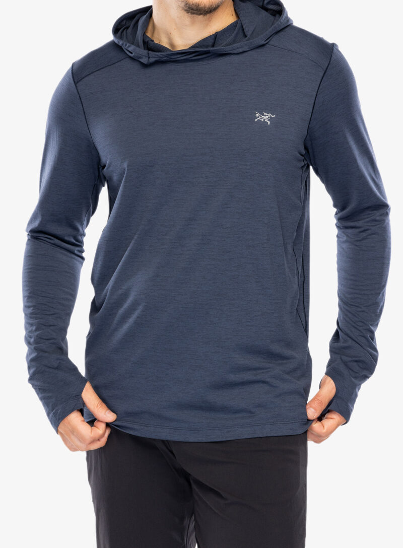 Cumpăra Hanorac alergare Arcteryx Cormac Hoody - black sapphire heather