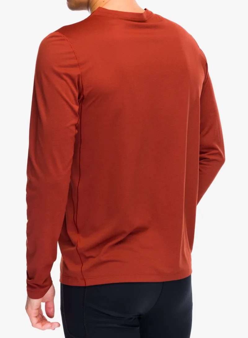 Hanorac alergare Arcteryx Cormac Logo LS - sequoia heather/solaris preţ