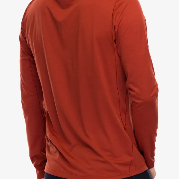 Preţ Hanorac alergare Arcteryx Cormac Logo LS - sequoia heather/solaris