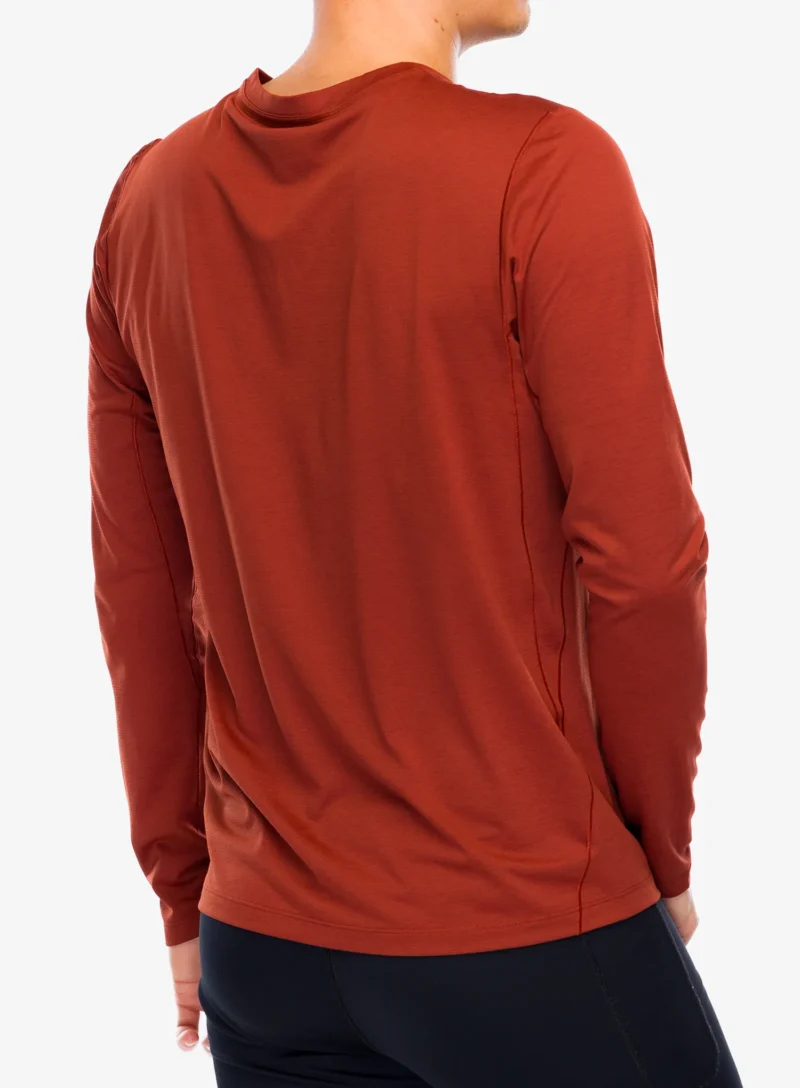 Preţ Hanorac alergare Arcteryx Cormac Logo LS - sequoia heather/solaris