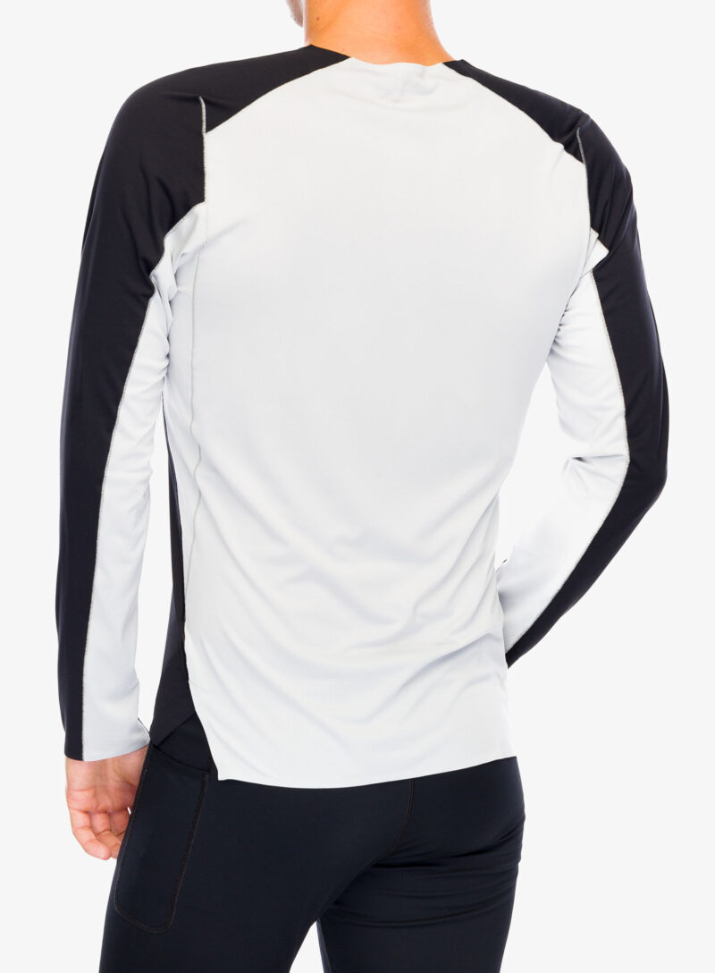 Hanorac alergare Arcteryx Norvan Downword Logo Shirt LS - black/solitude preţ