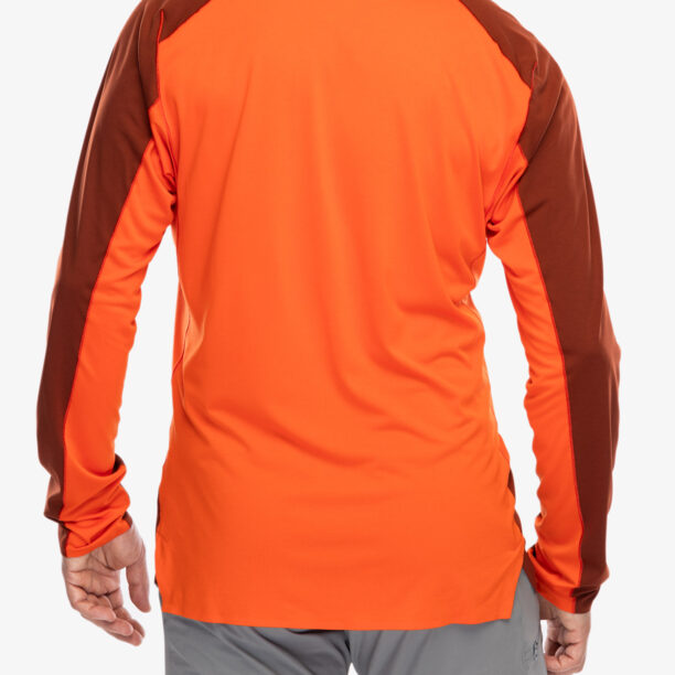 Hanorac alergare Arcteryx Norvan Downword Logo Shirt LS - sequoia/solaris preţ