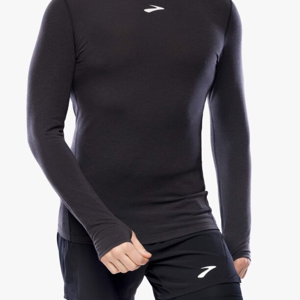 Cumpăra Hanorac alergare Brooks High Point Long Sleeve - black