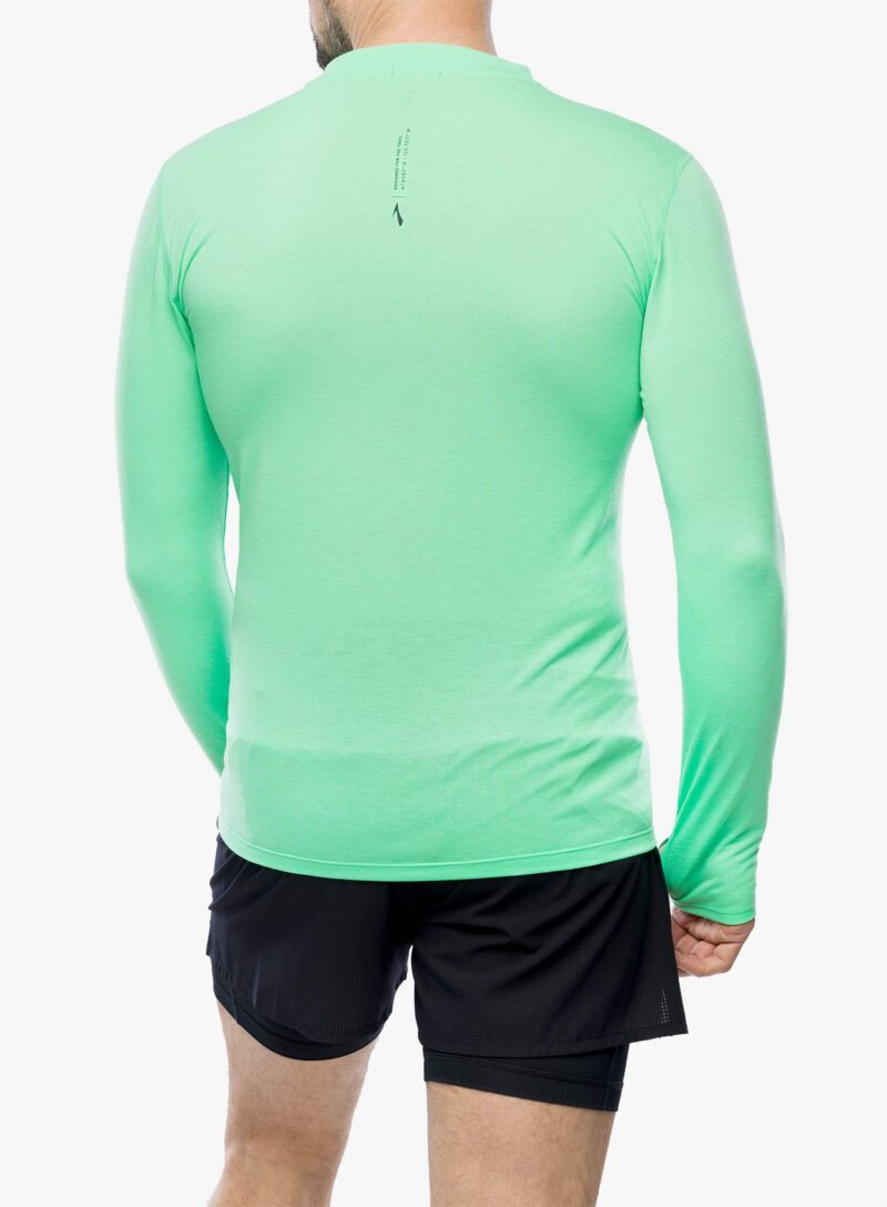 Hanorac alergare Brooks High Point Long Sleeve - hyper green preţ