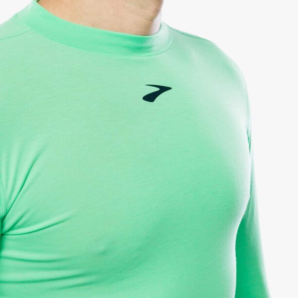 Original Hanorac alergare Brooks High Point Long Sleeve - hyper green