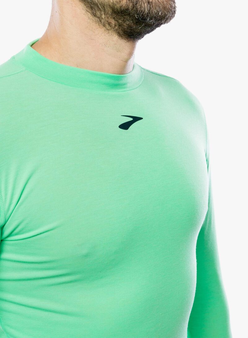 Original Hanorac alergare Brooks High Point Long Sleeve - hyper green