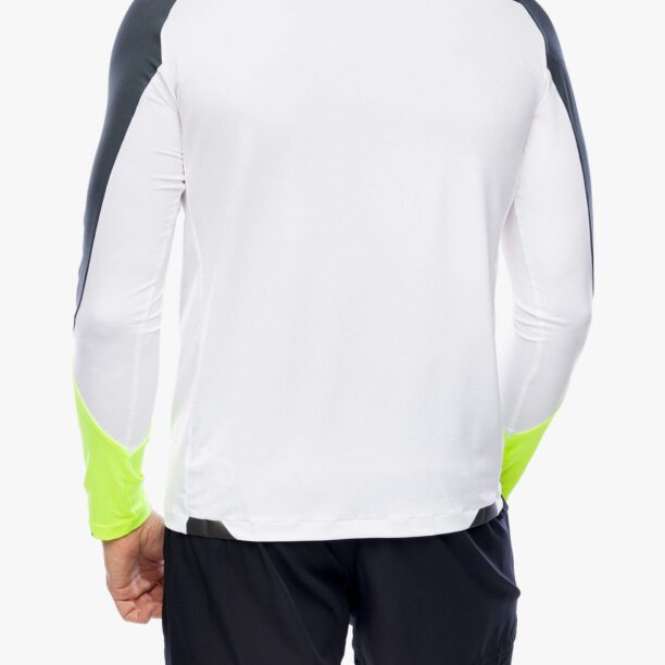 Hanorac alergare Brooks Run Visible Long Sleeve - white/asphalt/nightlife preţ