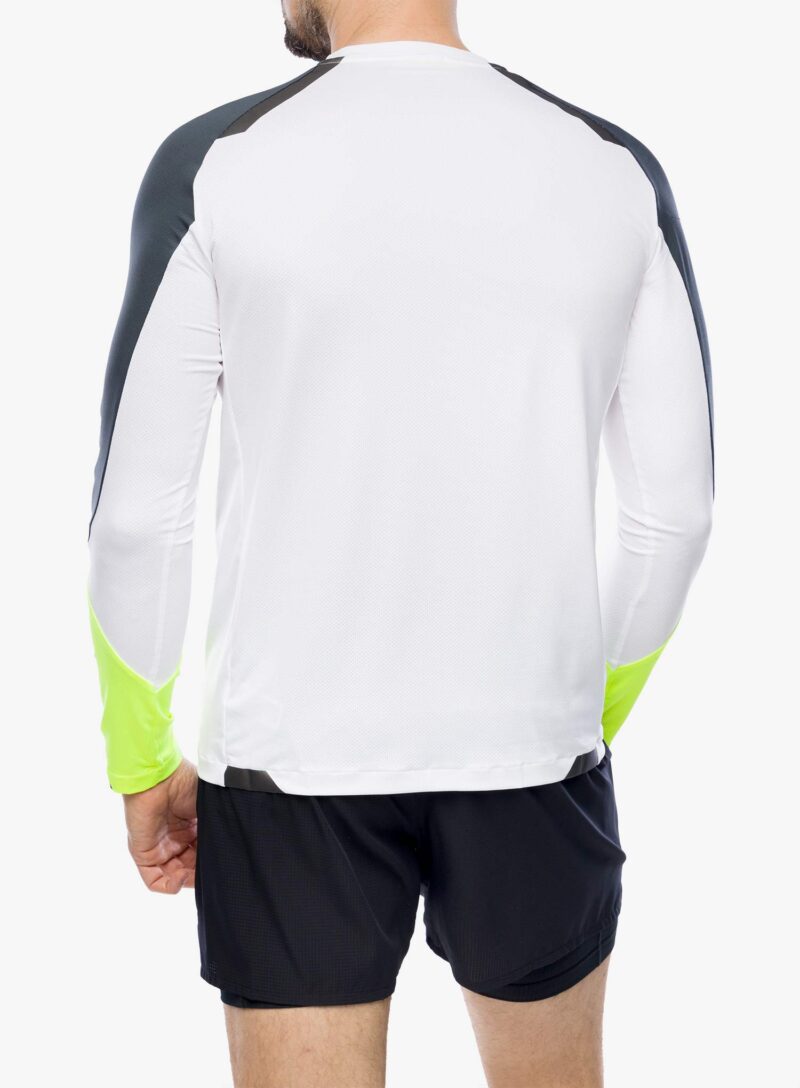 Hanorac alergare Brooks Run Visible Long Sleeve - white/asphalt/nightlife preţ