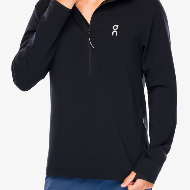 Hanorac alergare On Running Pace Hoodie - black