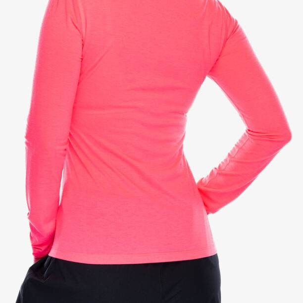 Hanorac alergare femei Brooks High Point Long Sleeve - neo pink preţ