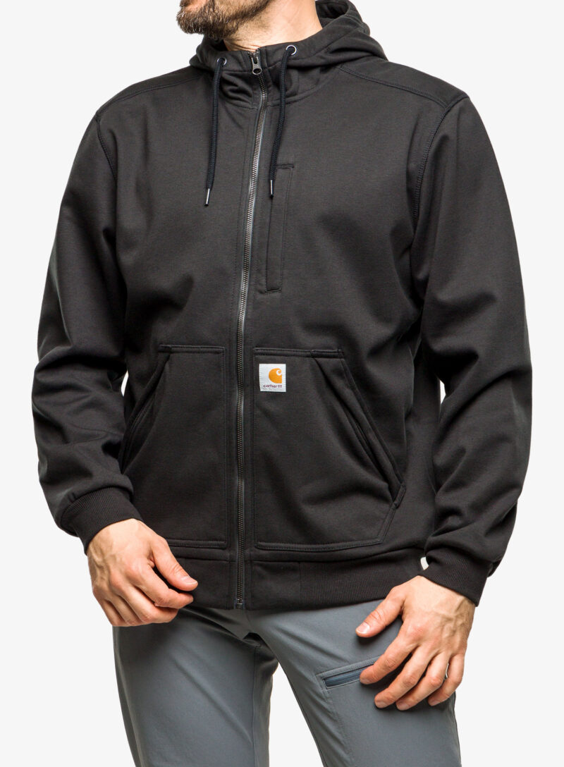 Hanorac barbati Carhartt Wind Fighter Hooded Sweatshirt - black