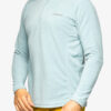 Hanorac barbati Columbia Klamath Range II Half Zip - stone blue