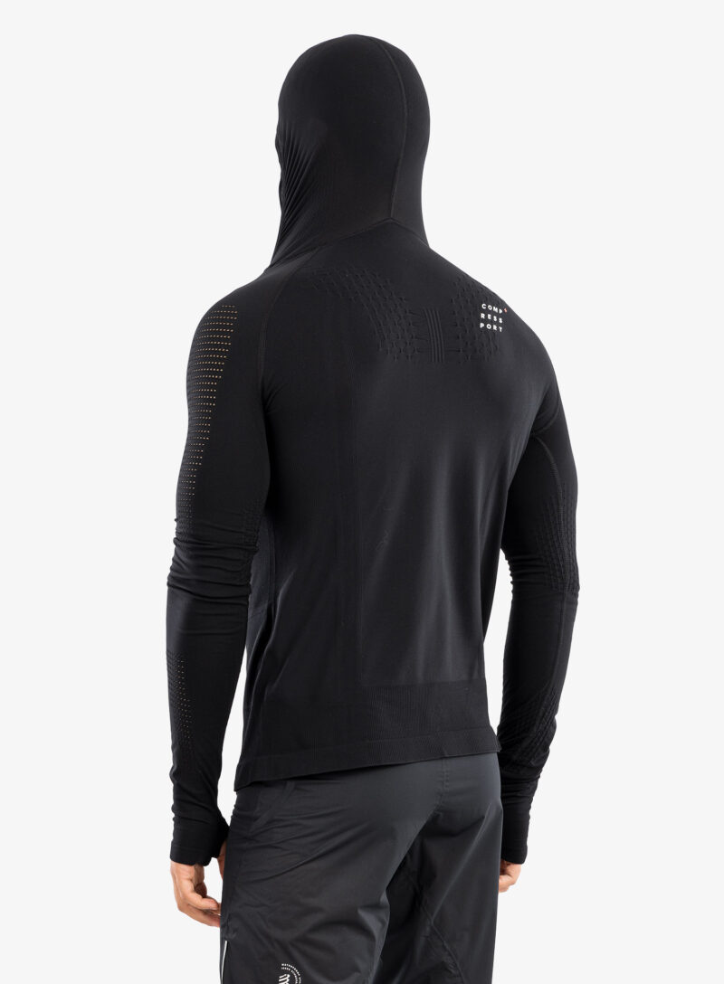 Preţ Hanorac barbati Compressport 3D Thermo UltraLight Racing Hoodie - black